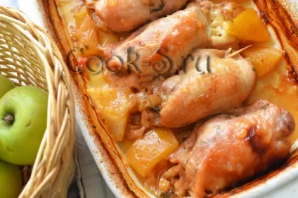 Курячі стегна, фаршировані грибами - покроковий рецепт з фото, страви з курки (страви з курки) Курячі стегна, фаршировані грибами - покроковий рецепт з фото, страви з курки