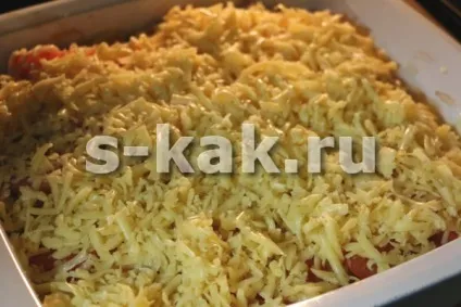 Курка під сиром і помідорами в духовці (страви в духовці) Курка під сиром і помідорами в духовці
