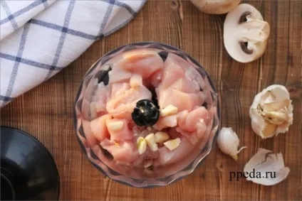 Курячі кошики з грибами (грибами) Курячі кошики з грибами