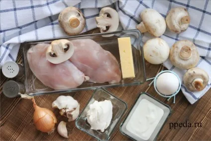 Курячі кошики з грибами (курячі) Курячі кошики з грибами