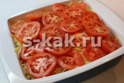 Курка під сиром і помідорами в духовці (курка) Курка під сиром і помідорами в духовці