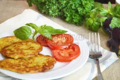 Кабачково-картопляні оладки