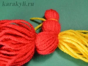 Конячка з ниток, каракулі