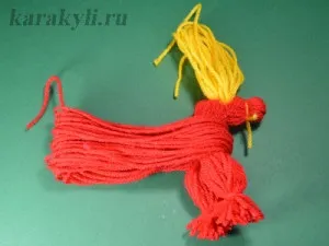 Конячка з ниток, каракулі
