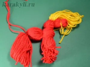 Конячка з ниток, каракулі