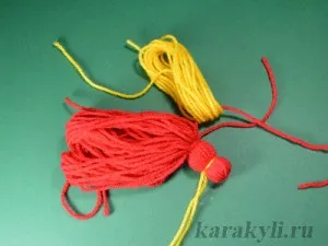 Конячка з ниток, каракулі