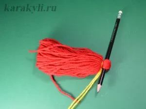 Конячка з ниток, каракулі