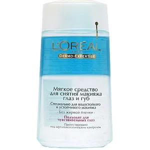 L - oreal dermo expertise - зняття макіяжу з очей - відгуки про косметику (Oreal Dermo expertise) L - oreal dermo expertise - зняття макіяжу з очей - відгуки про косметику