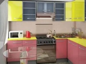 Маленька кухня в хрущовці, дизайн інтер'єру (дизайн) Маленька кухня в хрущовці, дизайн інтер'єру