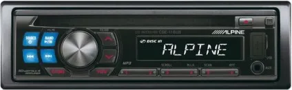 Магнітоли alpine cde 9880r, 110ub, 9882ri (магнітоли alpine) Магнітоли alpine cde 9880r, 110ub, 9882ri