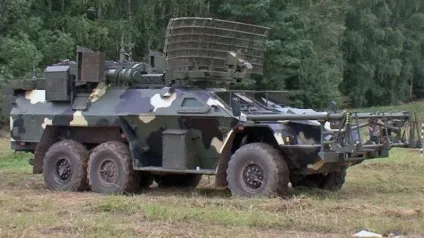 Машина дистанційного розмінування «листя» - военное обозрение