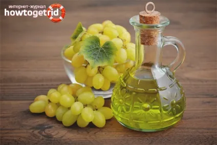 Масло з виноградних кісточок - користь і шкода