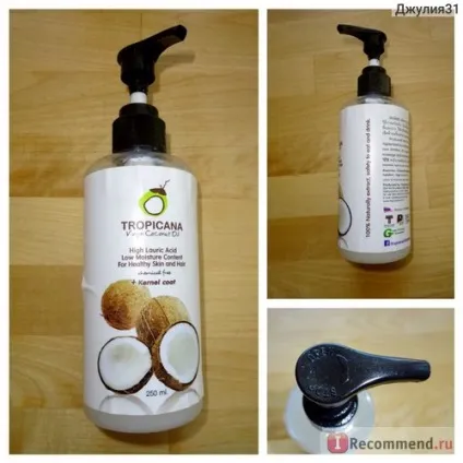 Масло косметичне tropicana кокосове virgin coconut oil - «як використовувати кокосове масло з (кокосову) Масло косметичне tropicana кокосове virgin coconut oil - «як використовувати кокосове масло з