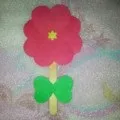 Майстер-клас з орігамі «квітка для мами»