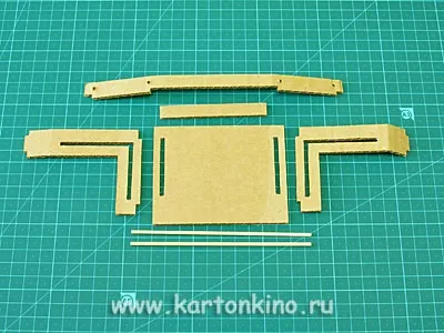 Мрія хлопчаків картонний гараж з підйомними воротами (картонний) Мрія хлопчаків картонний гараж з підйомними воротами