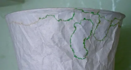 Майстер-клас нове життя паперового світильника (білий) Майстер-клас нове життя паперового світильника