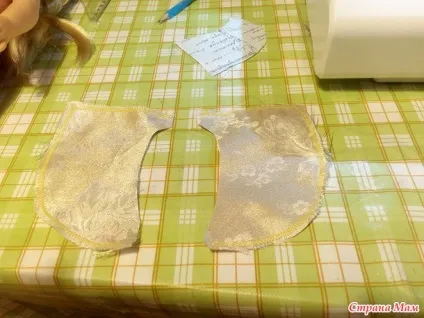 Мк шиємо сукню Білосніжки частина 1 (плаття) Мк шиємо сукню Білосніжки частина 1