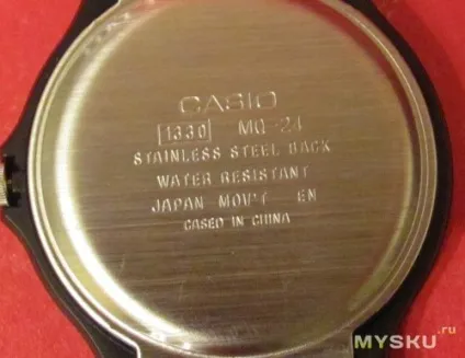 Мінімалістські годинник casio