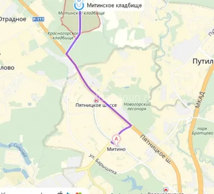 Митинському кладовищі як доїхати до московського некрополя на метро (некрополя) Митинському кладовищі як доїхати до московського некрополя на метро