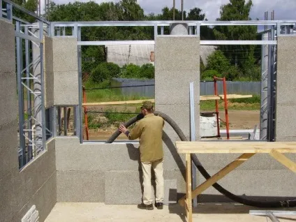 Монолітний пінобетон будівництво своїми руками (будівництво) Монолітний пінобетон будівництво своїми руками