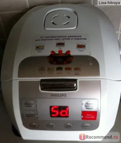 Мультиварка philips hd3033 - «вистачить харчуватися« сухомятку »! Навчися готувати швидко і смачно з