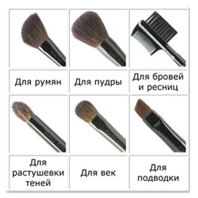 Набір кистей для макіяжу купити від мері кей (волоса кози Кисть) Набір кистей для макіяжу купити від мері кей