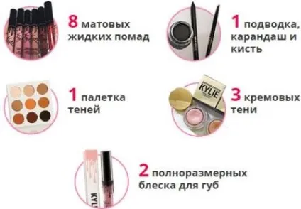 Набір kylie holiday big box що входить, купити, ціна та відгуки