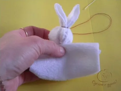 Народна іграшка зайчик на пальчик - ярмарок майстрів - ручна робота, handmade (український стиль) Народна іграшка зайчик на пальчик - ярмарок майстрів - ручна робота, handmade