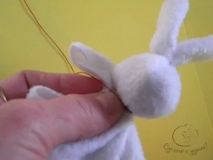 Народна іграшка зайчик на пальчик - ярмарок майстрів - ручна робота, handmade (іграшка) Народна іграшка зайчик на пальчик - ярмарок майстрів - ручна робота, handmade
