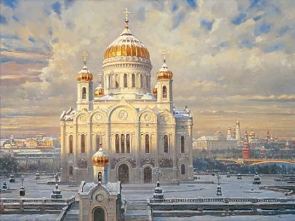Напередодні Великодня художник розповів, як розписував храм христа спасителя - суспільство (напередодні) Напередодні Великодня художник розповів, як розписував храм христа спасителя - суспільство