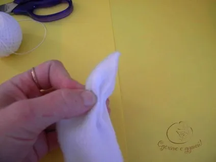 Народна іграшка зайчик на пальчик - ярмарок майстрів - ручна робота, handmade (пальчикова іграшка) Народна іграшка зайчик на пальчик - ярмарок майстрів - ручна робота, handmade
