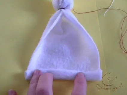 Народна іграшка зайчик на пальчик - ярмарок майстрів - ручна робота, handmade (100% бавовна нитки) Народна іграшка зайчик на пальчик - ярмарок майстрів - ручна робота, handmade