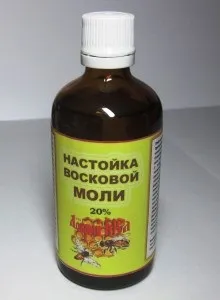 Настоянка воскової молі лікування, застосування, інструкція приготування (молі) Настоянка воскової молі лікування, застосування, інструкція приготування