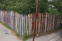 Незвичайні паркани і огорожі (огорожі) Незвичайні паркани і огорожі