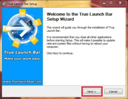 Нова панель задач - true launch bar