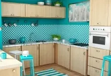 Шпалери для кухні в інтер'єрі фото комбіновані ідеї як скомбінувати і обклеїти, різними поклеїти (інтер'єрі) Шпалери для кухні в інтер'єрі фото комбіновані ідеї як скомбінувати і обклеїти, різними поклеїти