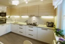Шпалери для кухні в інтер'єрі фото комбіновані ідеї як скомбінувати і обклеїти, різними поклеїти (кухні) Шпалери для кухні в інтер'єрі фото комбіновані ідеї як скомбінувати і обклеїти, різними поклеїти