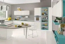 Шпалери для кухні в інтер'єрі фото комбіновані ідеї як скомбінувати і обклеїти, різними поклеїти (інтер'єрі) Шпалери для кухні в інтер'єрі фото комбіновані ідеї як скомбінувати і обклеїти, різними поклеїти