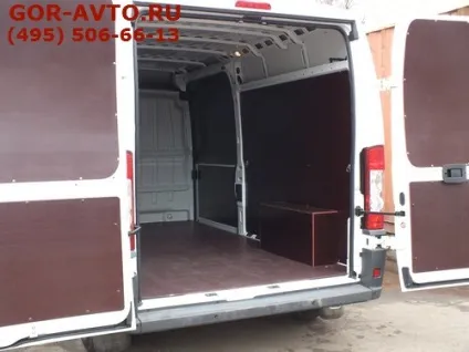 Обшивка фургона фанерою за низькими цінами (обробляються антикорозійним складом) Обшивка фургона фанерою за низькими цінами