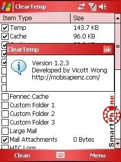 Огляд програми cleartemp