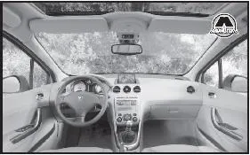 Органи управління, приладова панель, обладнання салону peugeot 308 c 2008 р, видавництво моноліт (панель) Органи управління, приладова панель, обладнання салону peugeot 308 c 2008 р, видавництво моноліт