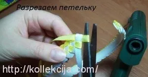 Оплетення обідка стрічками