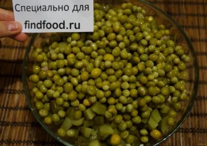 Олів'є з копченою куркою рецепт з фото (приблизно того розміру) Олів'є з копченою куркою рецепт з фото