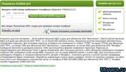 Обережно летитбит небезпечний підписками