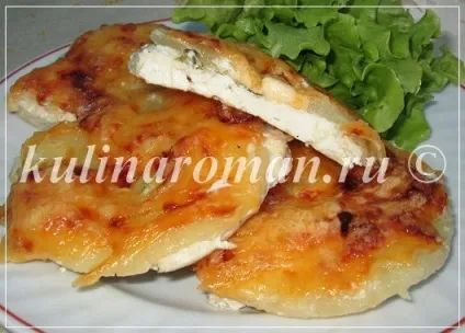 Відбивні з філе курки в духовці з ананасами, під сирної шапкою, смачні рецепти (курки) Відбивні з філе курки в духовці з ананасами, під сирної шапкою, смачні рецепти
