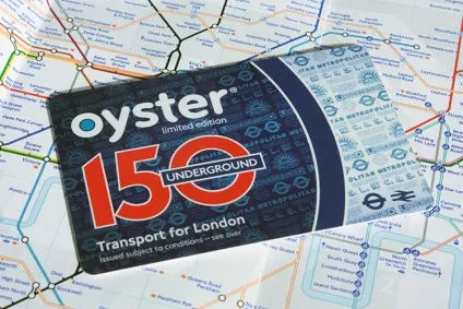 Oyster card лондон
