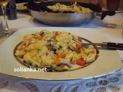 Паелья - рецепт з морепродуктами (рецепт) Паелья - рецепт з морепродуктами