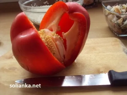Паелья - рецепт з морепродуктами (червоного болгарського перцю) Паелья - рецепт з морепродуктами