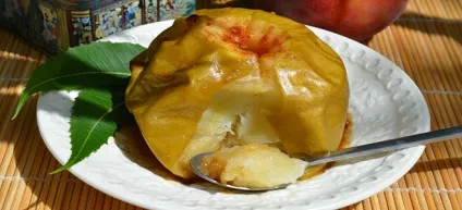 Печені яблука в духовці - рецепти з сиром, медом і горіхами (сиром) Печені яблука в духовці - рецепти з сиром, медом і горіхами