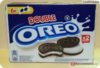 Печиво oreo з подвійною начинкою double stuff - «подвійне задоволення від oreo», відгуки покупців (double) Печиво oreo з подвійною начинкою double stuff - «подвійне задоволення від oreo», відгуки покупців